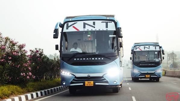 KNT Travels bus