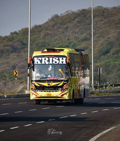 Krish Travels bus