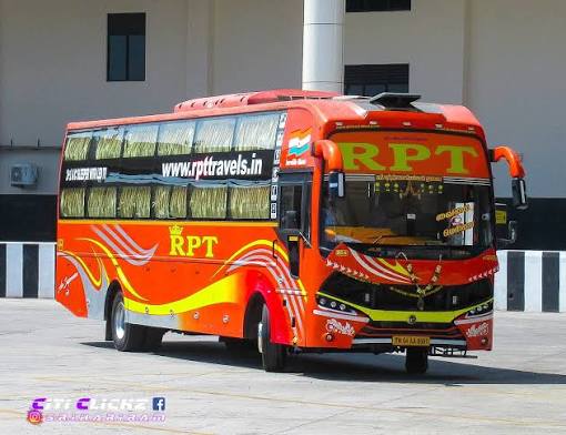 RPT Travels bus