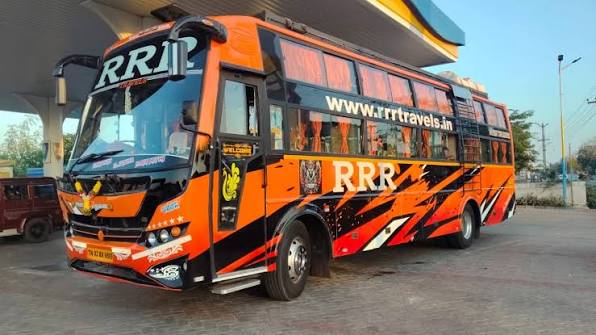 RRR Travels bus